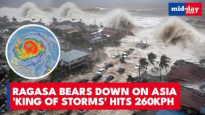 Hong Kong shuts down as Super Typhoon Ragasa | 2025’s strongest storm
