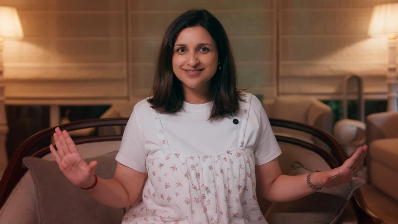 Parineeti Chopra looks radiant as she flaunts her pregnancy glow- watch