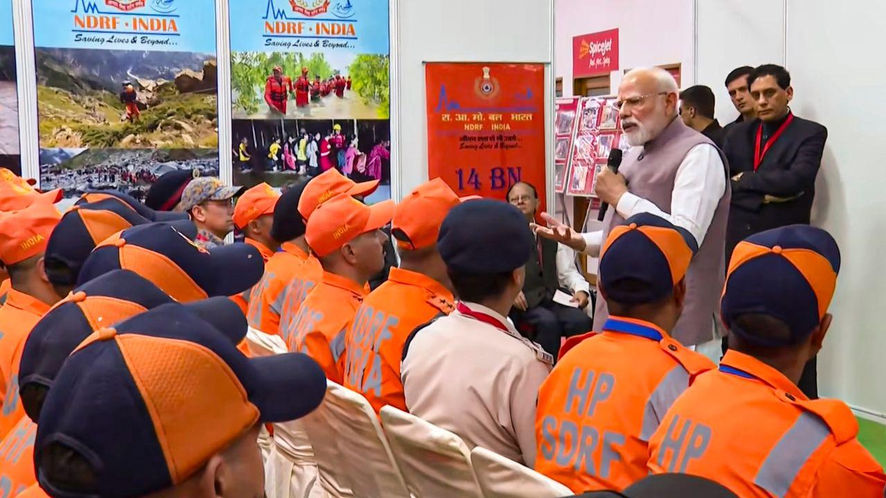 He will also chair a meeting with senior state officials and leaders at Kangra Airport