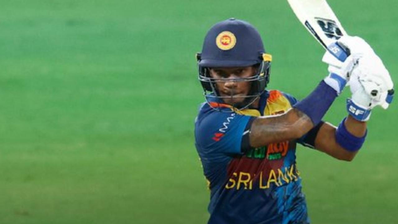 Above him are: Kusal Perera (83 matches, 82 innings, 2,139 runs at an average of 27.42, with a strike rate of 133.18, including a century and 15 fifties) and Kusal Mendis (2,079 runs in 85 matches and innings at an average of 25.35, with 16 fifties at a strike rate of 131.66) (Pic: X/@@OfficialSLC)