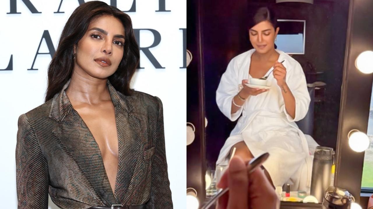 Priyanka Chopra begins her Mumbai mornings with poha and a serene view