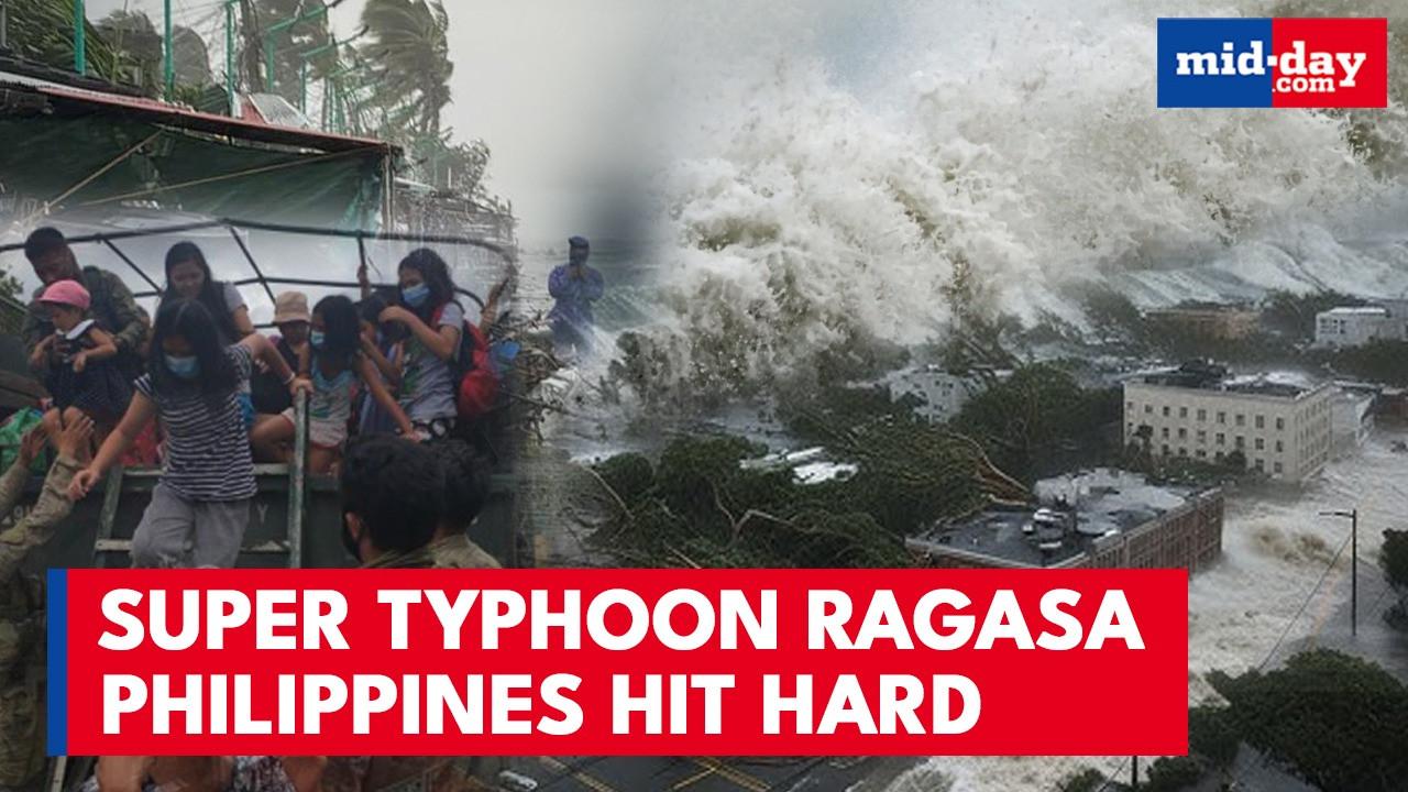Super typhoon Ragasa horror moves towards China and Hong Kong
