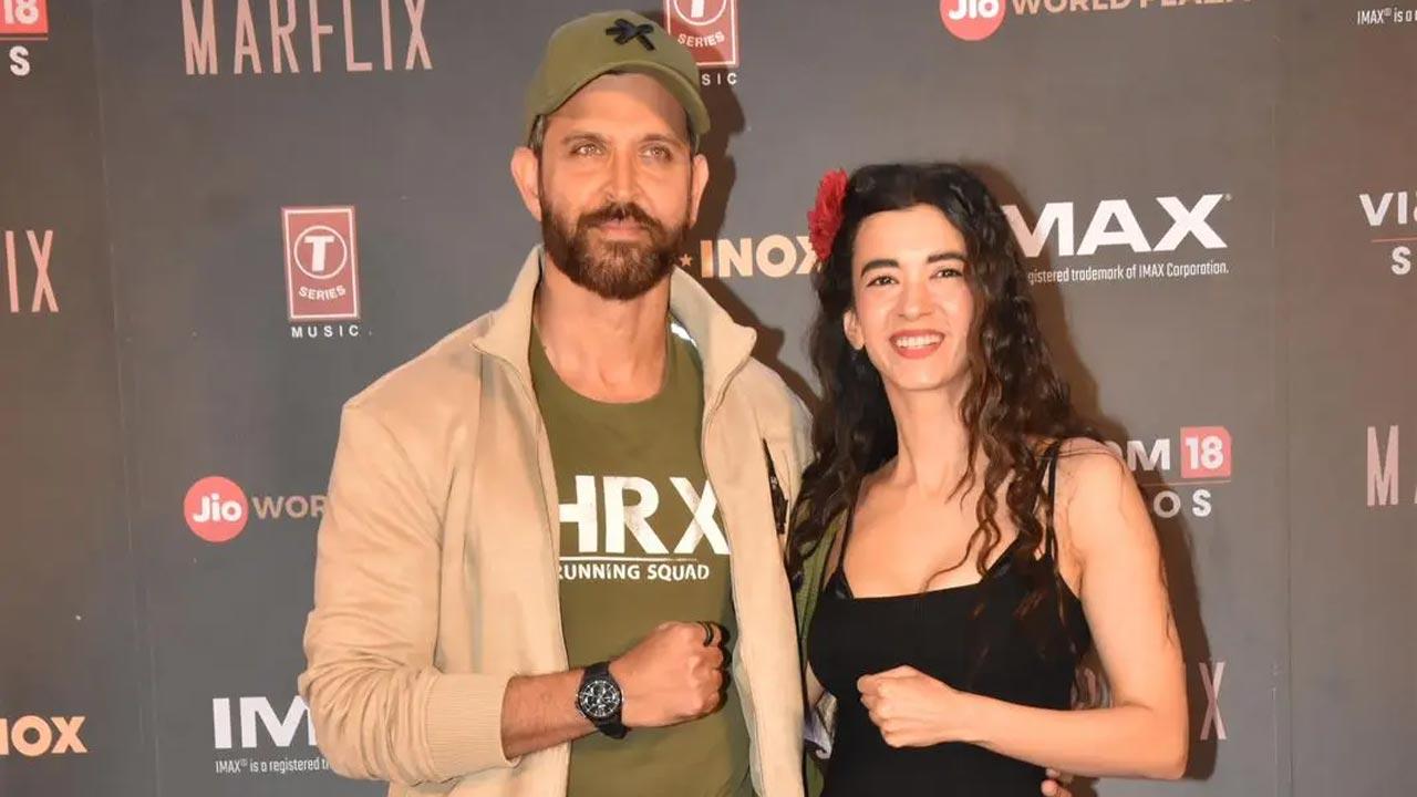 `My heart is full. I love you`: Hrithik Roshan to Saba Azad