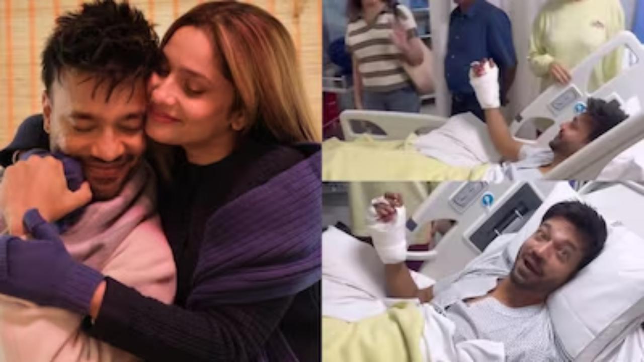 Vicky Jain is hospitalised again with a hand injury speculated, but the official reason remains undisclosed. Ankita and close friends are standing by his side. Read full story here