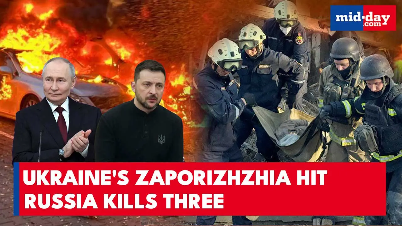 Russia Strikes DEVASTATE Zaporizhzhia: 3 KILLED, Ukraine Downs 132 Drones