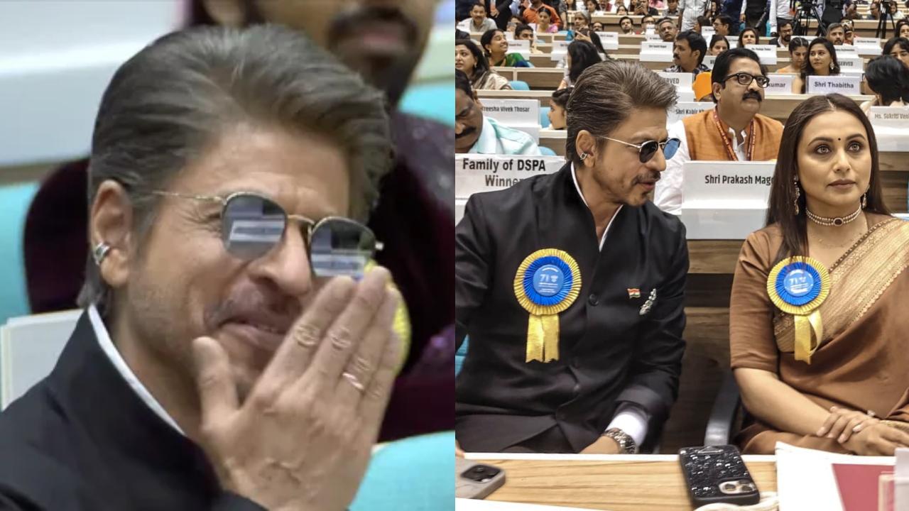 71st National Film Awards: SRK`s unmissable reaction to `King of hearts` title
