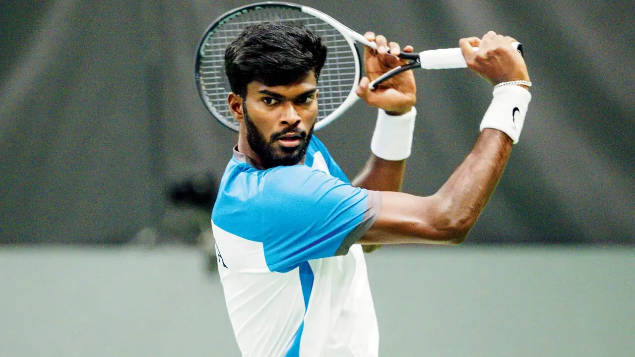 Suresh shocks Switzerland’s Kym in the highly anticipated Davis Cup