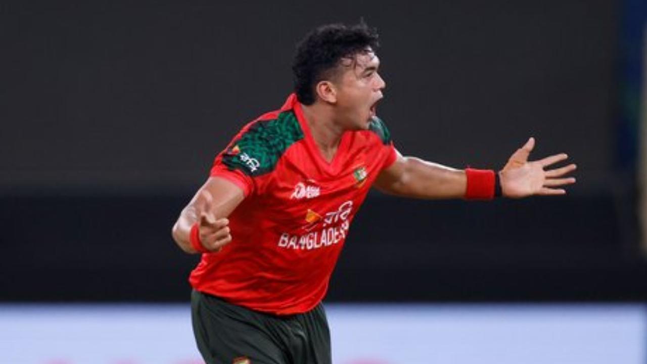 Asia Cup 2025: Taskin Ahmed's three-wicket haul helps Bangladesh restrict Pakistan to 135 runs