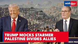 Trump-Starmer meet highlights: Trump ‘mockingly’ pats Starmer, US-UK showdown