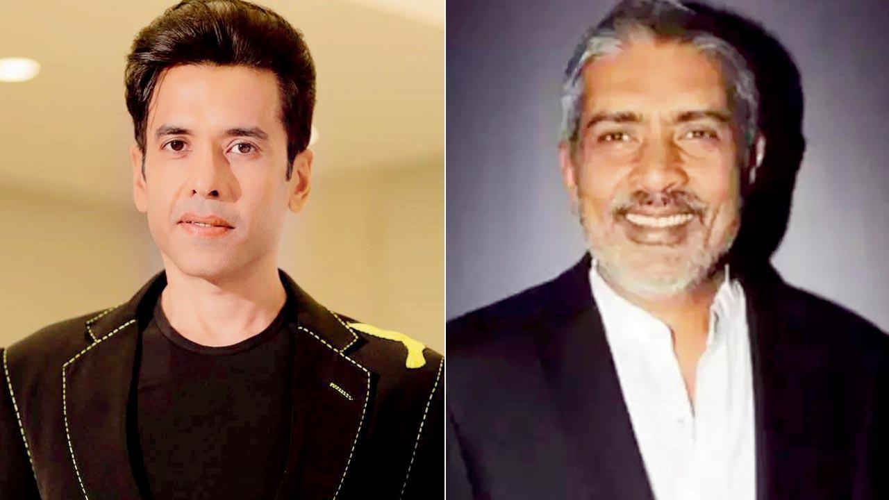 Tusshar Kapoor and Prakash Jha