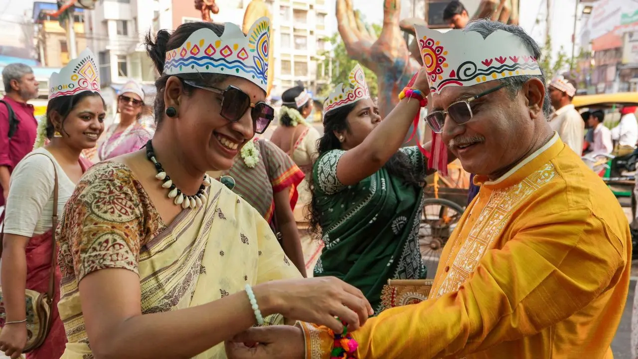 IN PHOTOS: Kolkata comes alive as Bengali New Year festivities begin