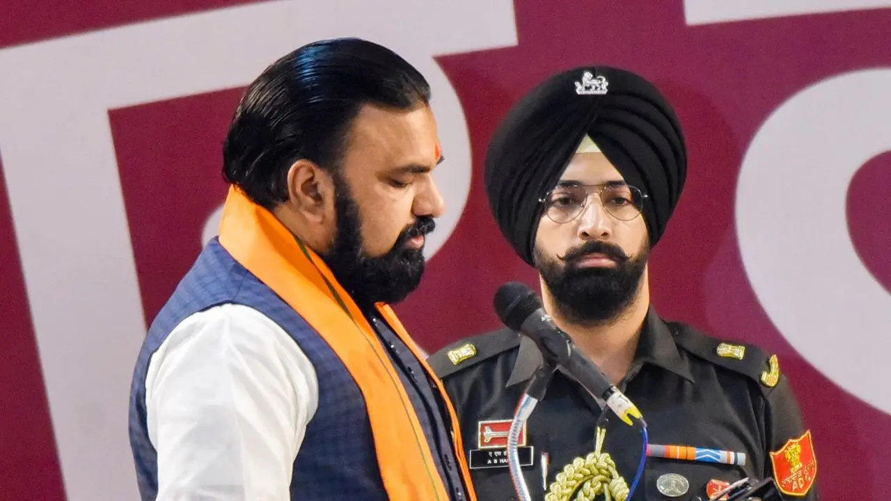 IN PHOTOS: BJP's Samrat Choudhary sworn in as Bihar chief minister