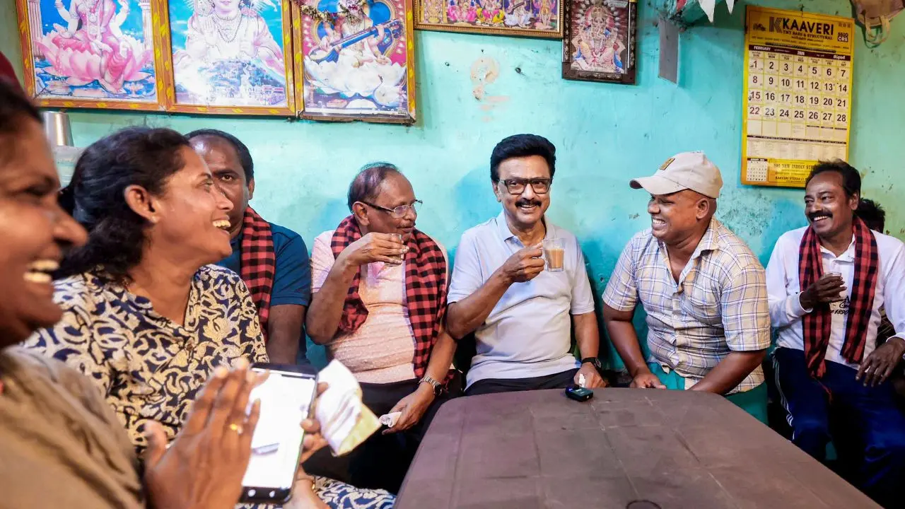 IN PHOTOS: MK Stalin campaigns in Pudukottai, predicts DMK sweep in TN polls