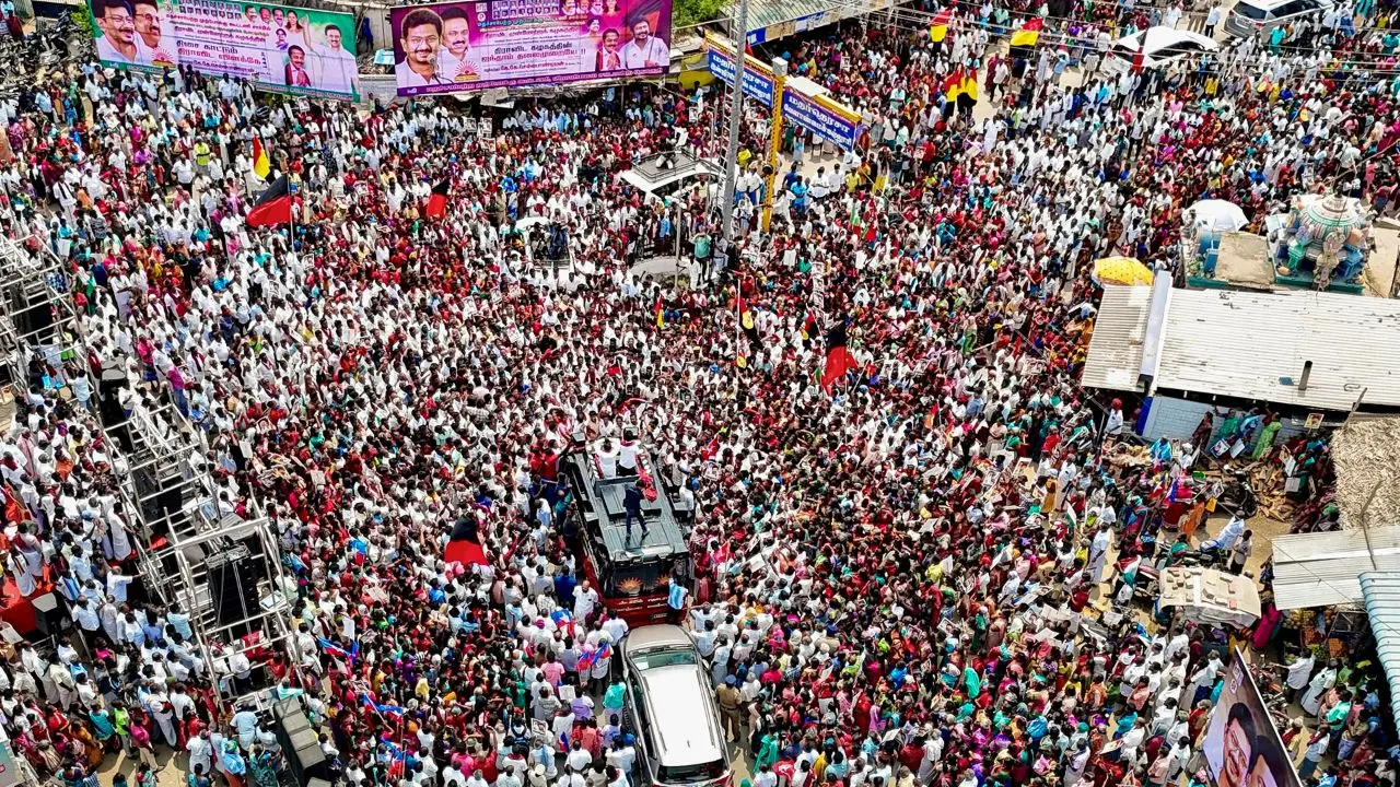 Udhayanidhi Stalin listed DMK schemes like women&rsquo;s rights benefits, free breakfast, and student financial support. He said DMK will raise women&rsquo;s aid to Rs 2,000, offer Rs 8,000 appliance coupons, and increase student aid to Rs 1,500
