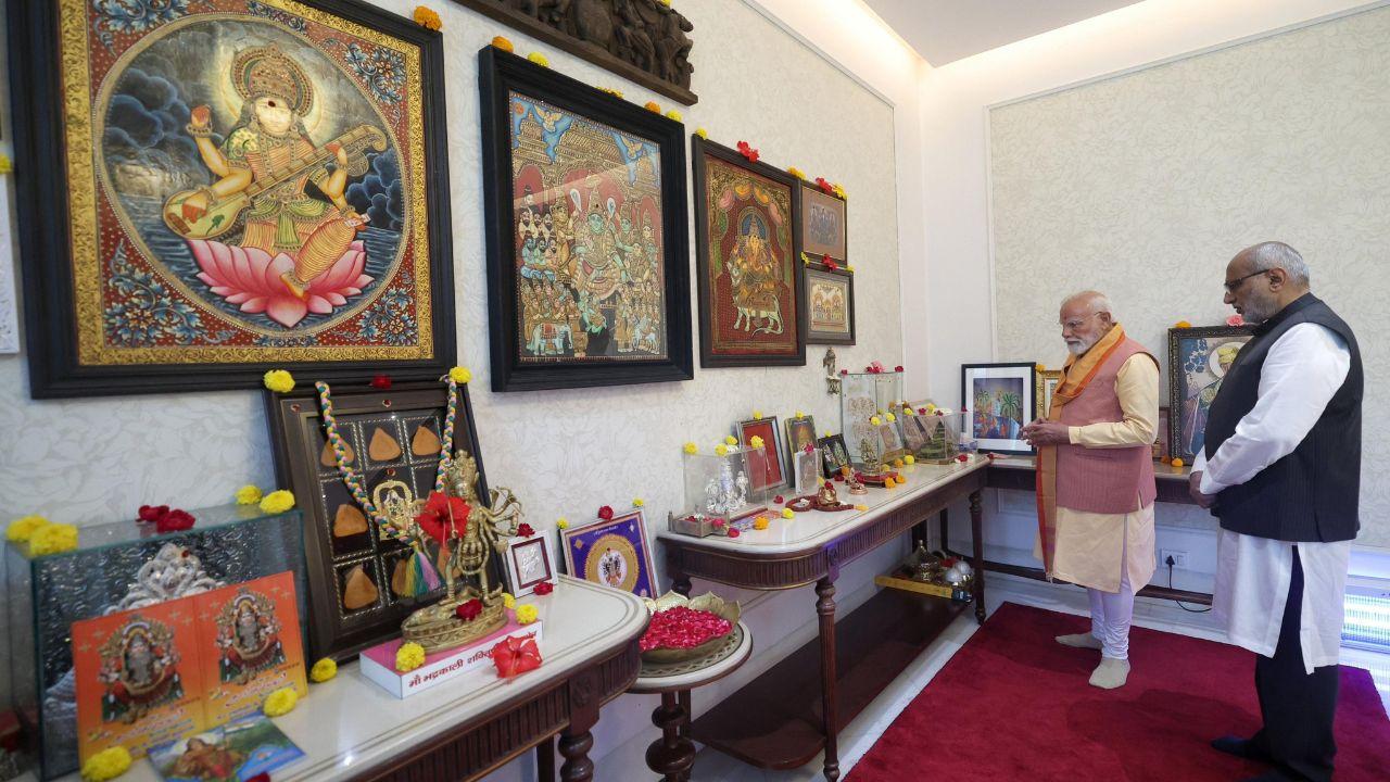 "Tributes to Dr. Babasaheb Ambedkar on his birth anniversary. His efforts towards nation-building are deeply motivating. His life and work continue to inspire generations to build a just and progressive society," the prime minister said in a post on X