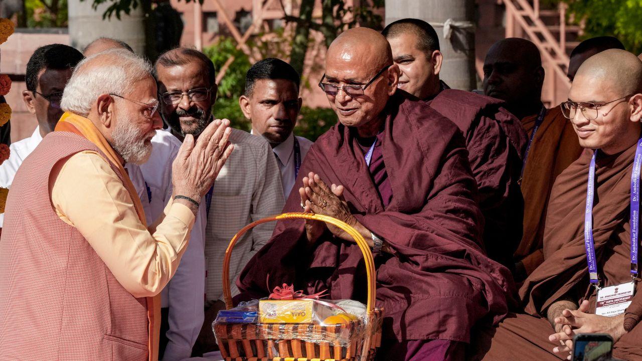 Every year, hundreds of people line up to pay tributes to one of the key architects of the Indian Constitution at his statue in Parliament complex