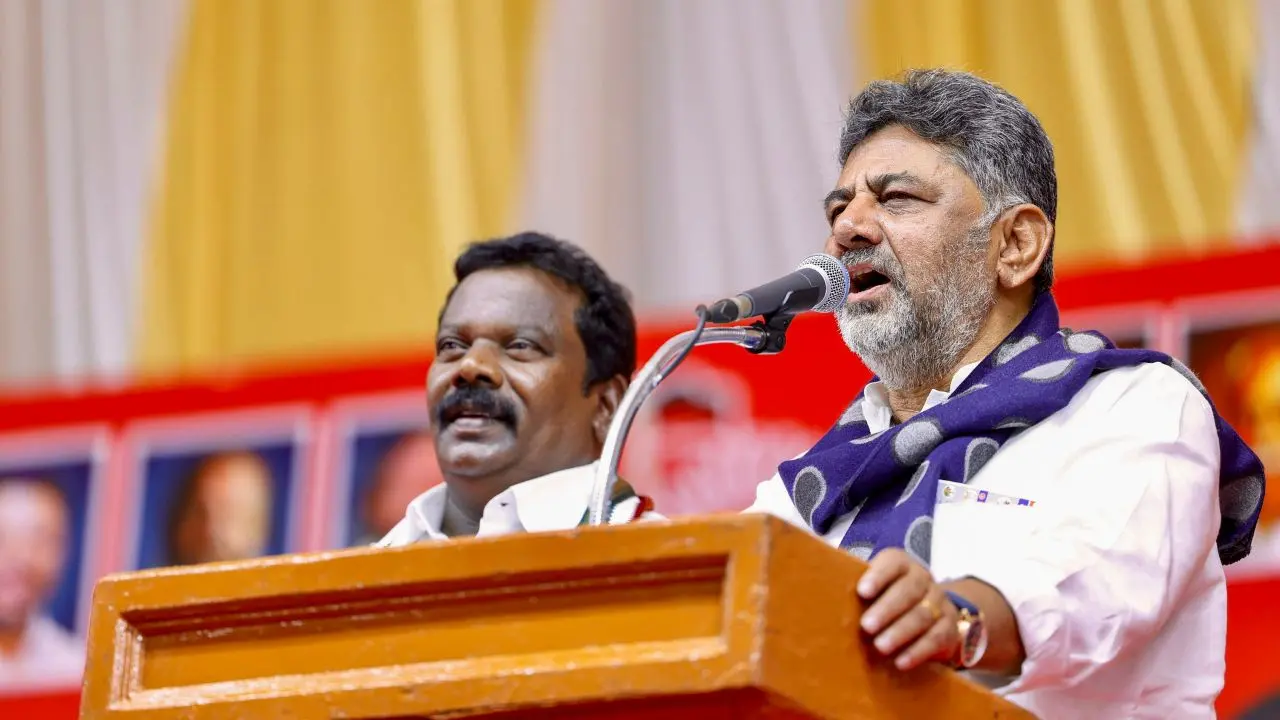 In a show of support from the Congress, Karnataka Deputy CM DK Shivakumar was also a part of the campaign. The DMK is in alliance with the Congress in Tamil Nadu&nbsp;