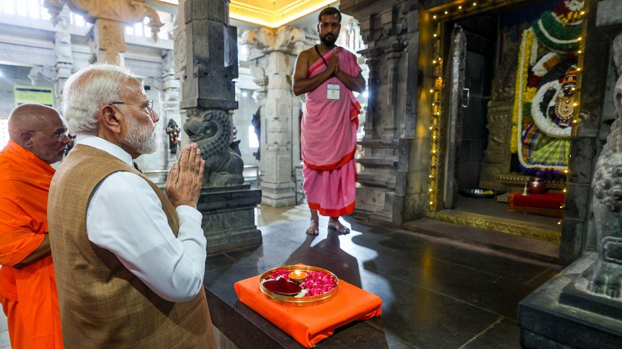 During the visit, the Prime Minister will also jointly release the book titled "Saundarya Lahari and Shiva Mahimna Stotram" along with former Prime Minister HD Deve Gowda Ji