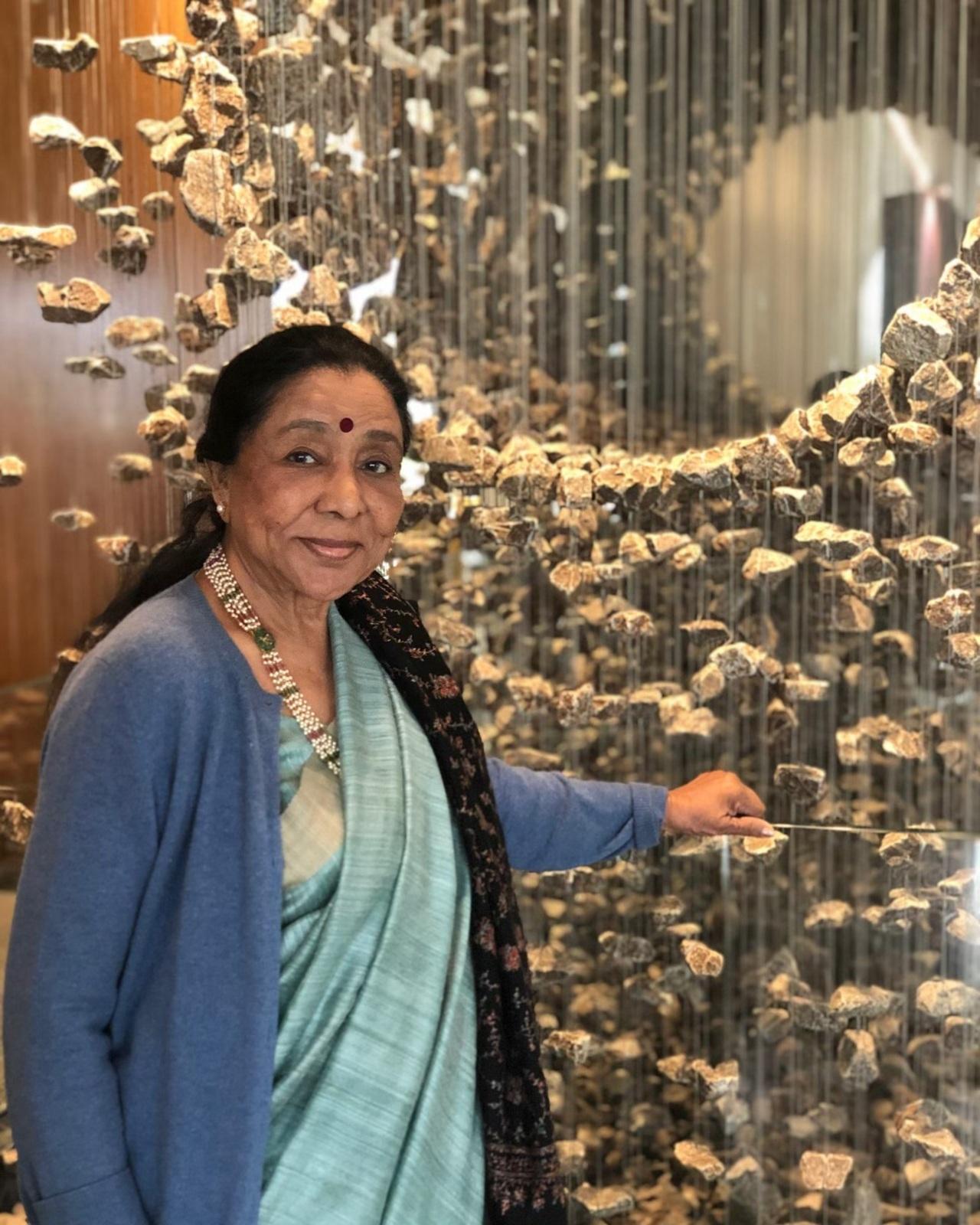 The singer had an alleged rift with her son, Hemant's second wife, Sajida. For the uninitiated, after some years of their marriage, Sajida filed for divorce in 2010 and accused her husband, Hemant Bhosle, of 'cruelty'. She accused her mother-in-law, Asha Bhosle, of allegedly threatening her to leave her husband's residence. The legal case caused a lot of trouble to Asha Bhosle's public image.