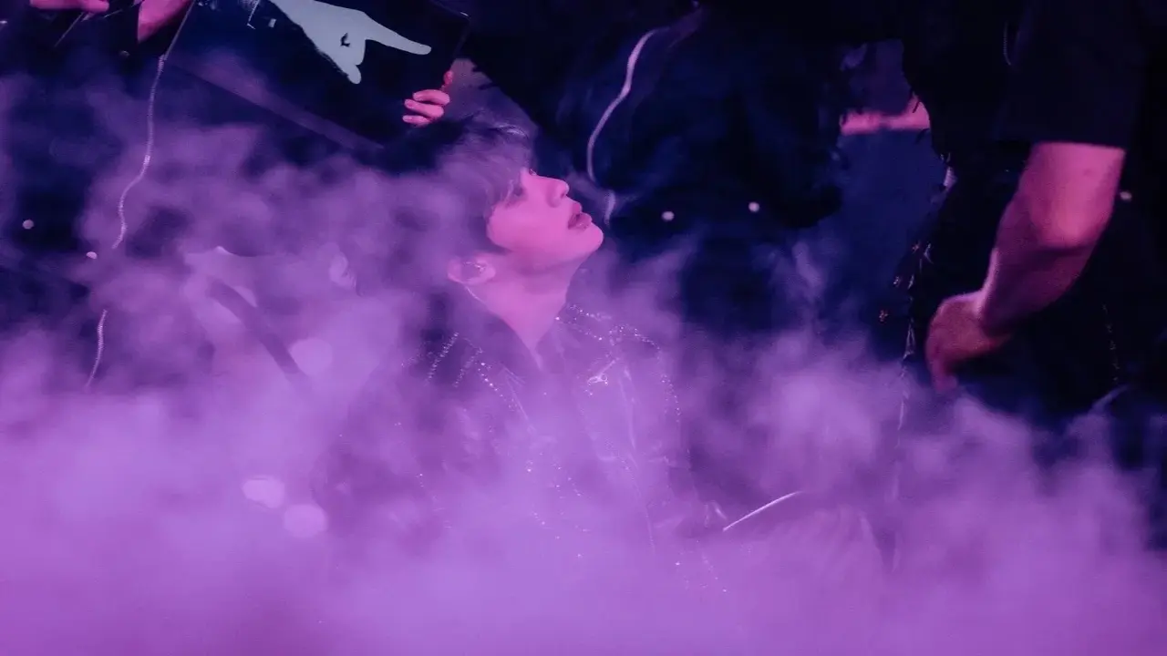 After the concert, Jin posted a couple of pictures of himself on stage from the night, which raked millions of likes within hours