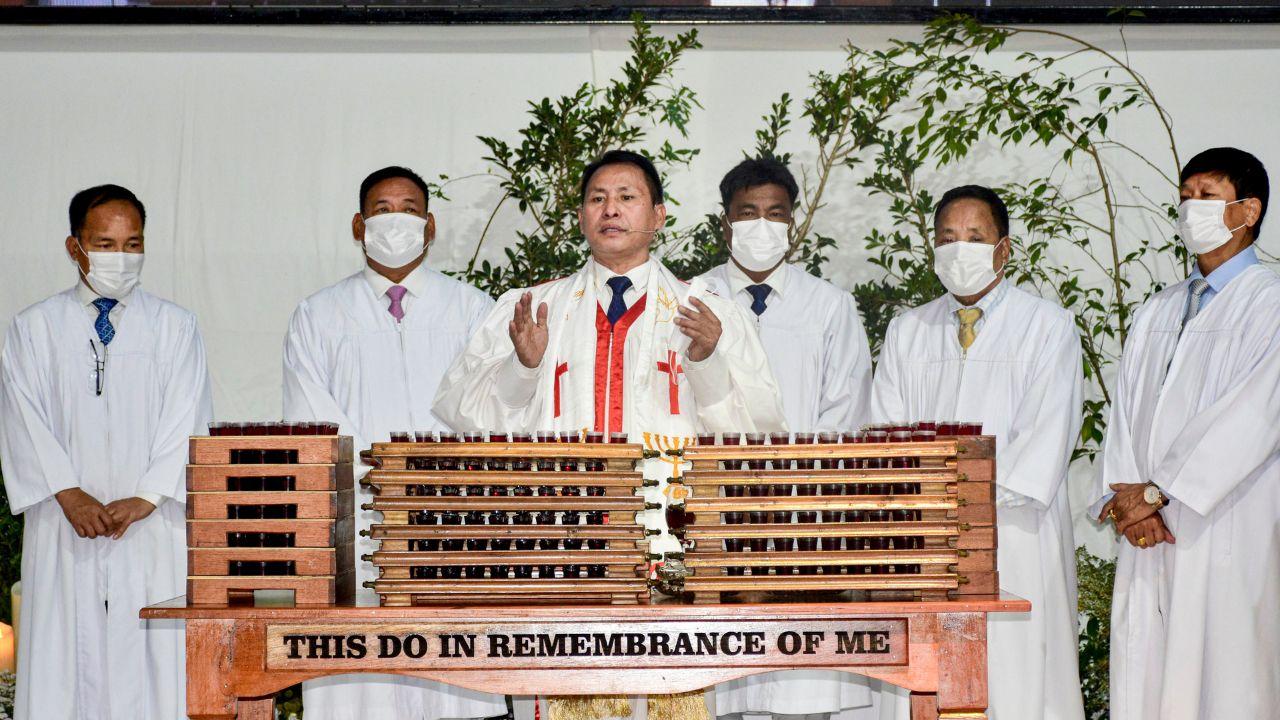 From early morning masses to joyful hymns, Easter Sunday sees churches filled with worshippers celebrating faith and renewal