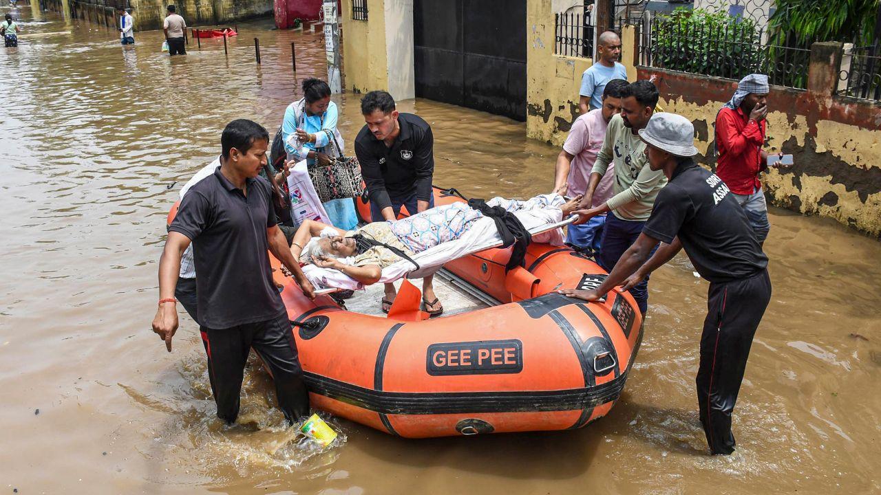 An official document from the Government of Assam said," In view of the situation arising out of the flash flood caused by heavy rains in Guwahati city that occurred on 19/04/2026, all the Educational Institutes (both Govt. and Private) are hereby declared closed on 20/04/2026 within the Guwahati Municipal Corporation area."