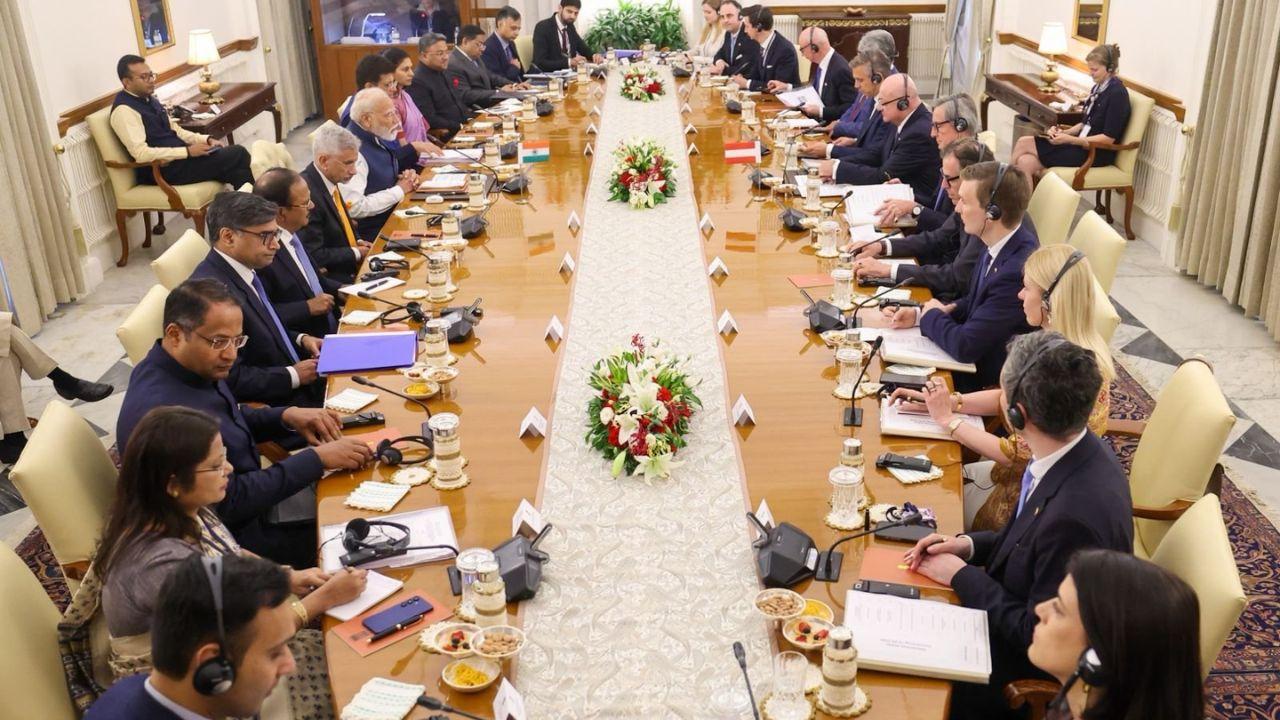 After the meeting, there will be an exchange of MoUs followed by press statements, the MEA said