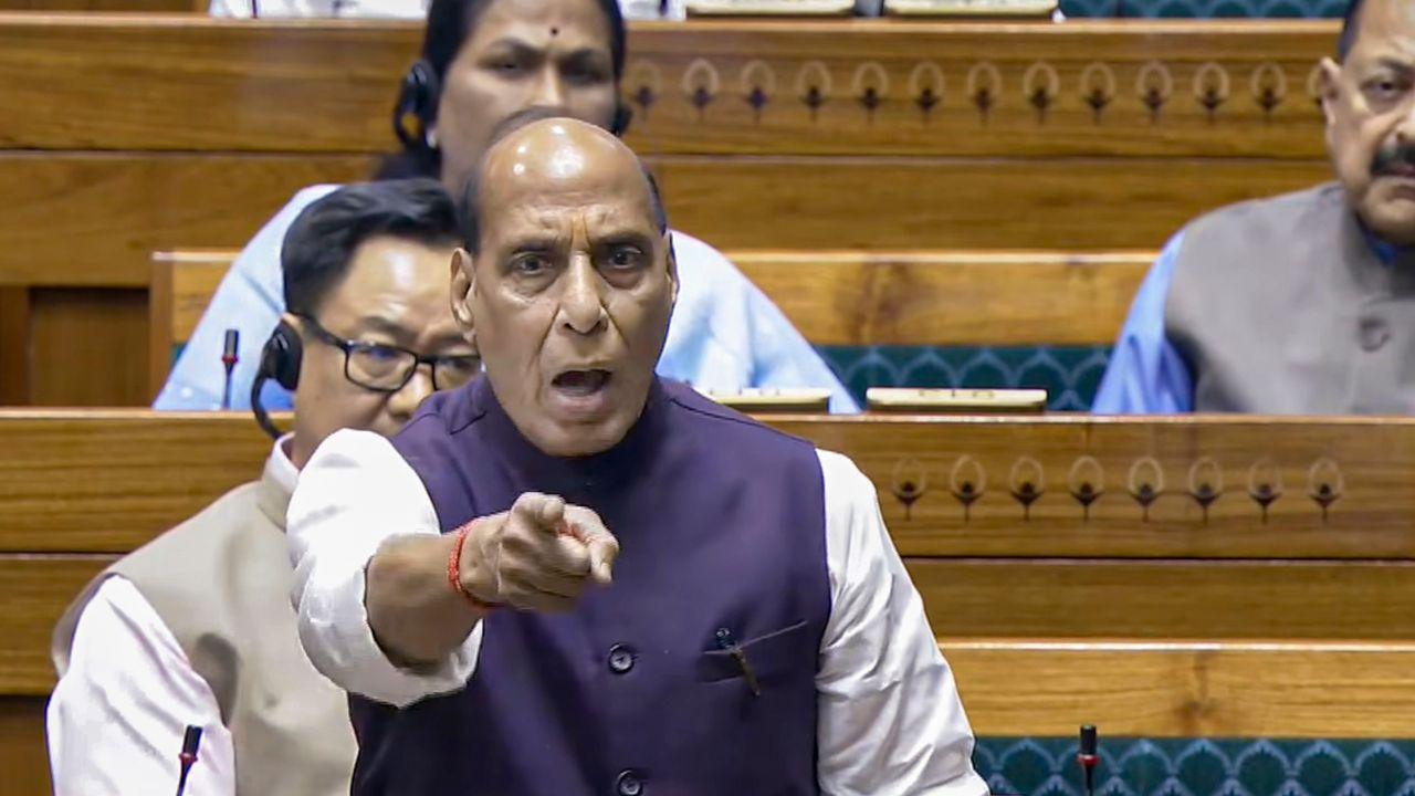 Defence Minister Rajnath Singh on Friday criticised Leader of Opposition in the Lok Sabha, Rahul Gandhi, for his veiled jibe at Prime Minister Narendra Modi, asking him to "apologise to the country". Singh said that Gandhi's remarks are an "insult" to not only an individual but also the people of the nation