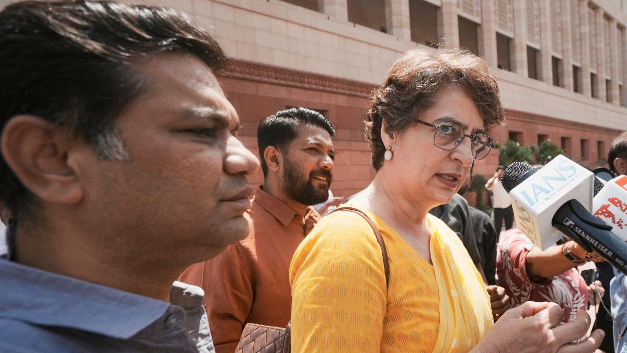 Congress MP Priyanka Gandhi Vadra on Saturday demanded that the Centre immediately reintroduce the 2023 Women's Reservation Bill, calling the failure of the Constitution (One Hundred and Thirty-First Amendment) Bill, 2026, in the Lok Sabha "Black Day" for the NDA government