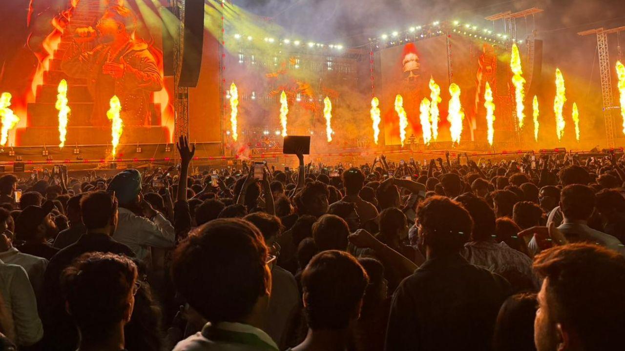 While the Punjabi music icon's energy seemed unmatched, a sea of fans groove in sync to his electrifying tracks at Mahalaxmi Racecourse proved that they were having the time of their life