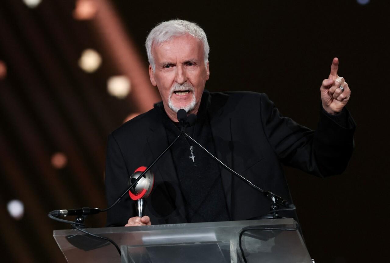 James Cameron won the Cinema United Spirit of the Industry award at the CinemaCon 2026 Big Screen Achievement Awards.