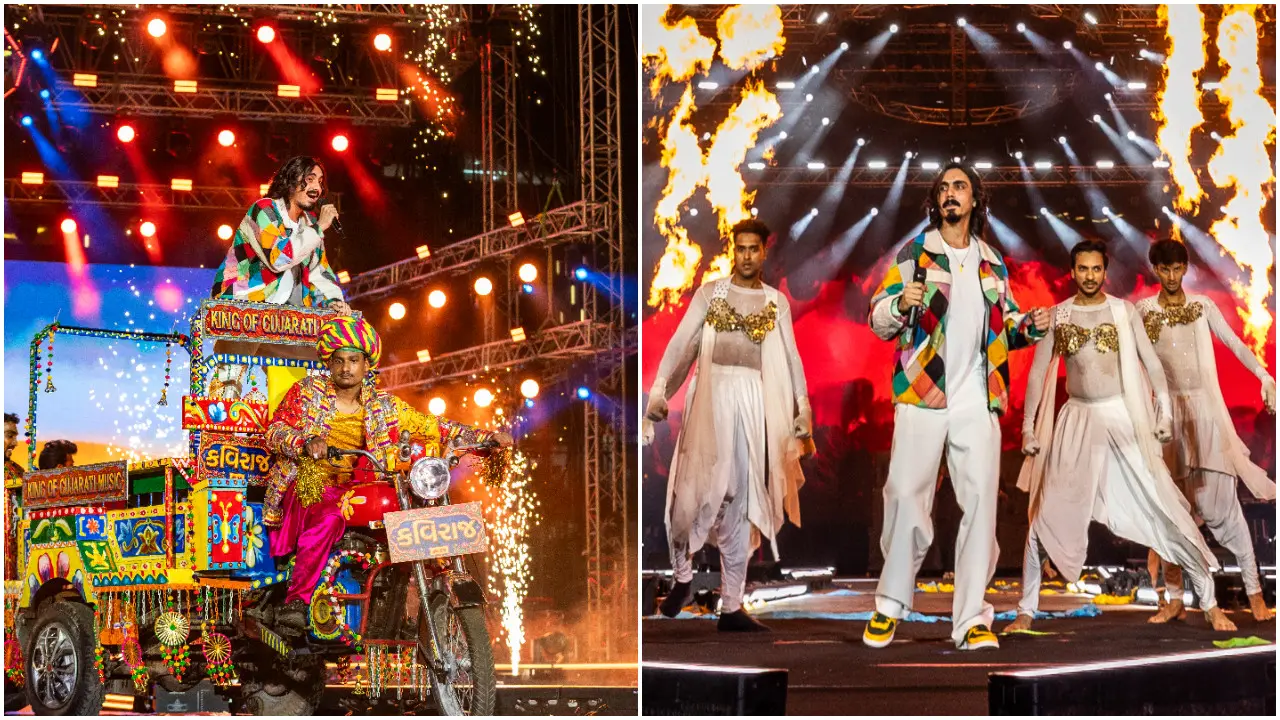 Gadhvi is performing in Mumbai on two days this weekend. Photos Courtesy: Special Arrangement