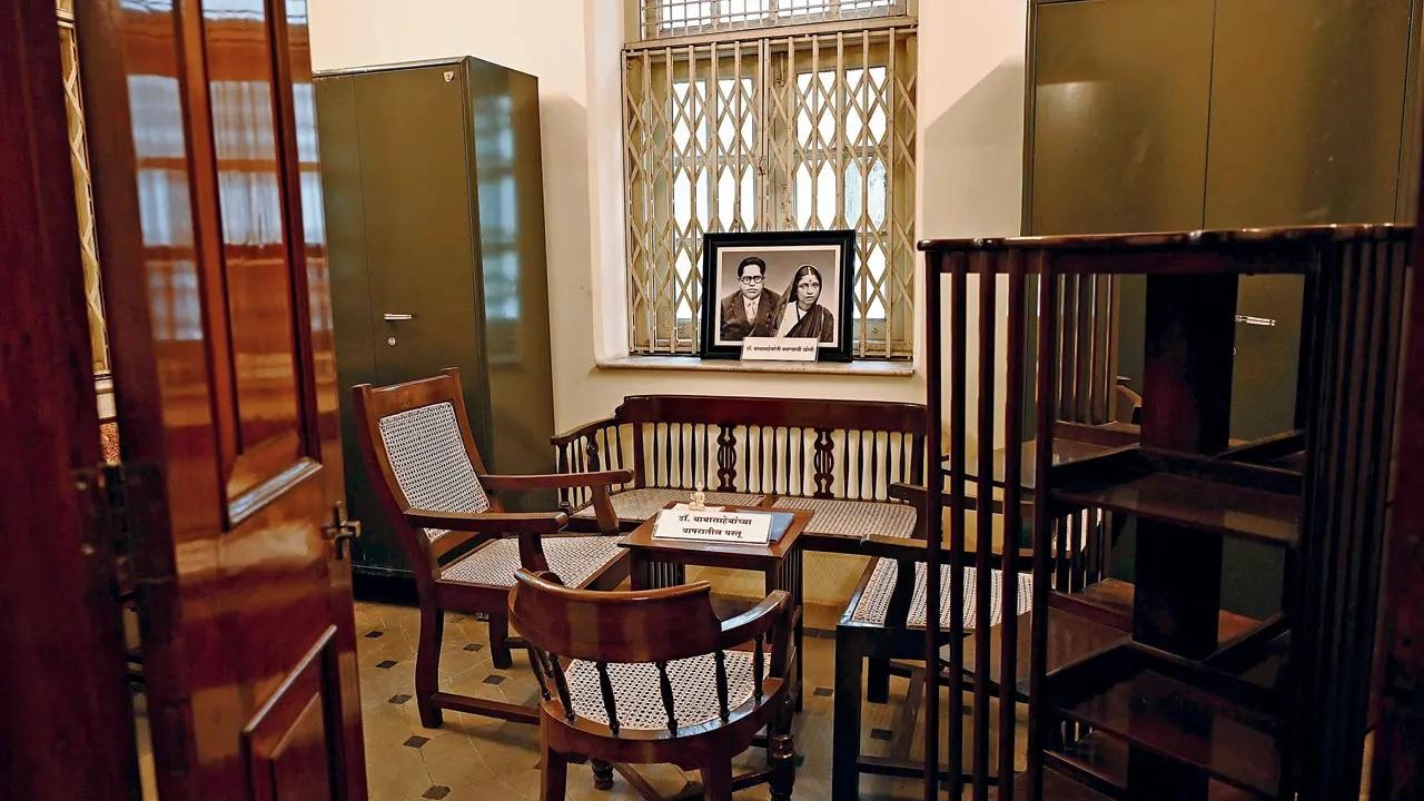 The home of an iconIn the quiet lanes of Dadar stands Rajgruha, the former residence of Dr BR Ambedkar - now a site of immense historical weight. Visitors can walk through rooms that house his personal belongings and an extraordinary library of over 50,000 books, reflecting the intellectual rigour behind his fight against caste oppression. It was here that many of his seminal ideas took shape, making Rajgruha a home that is a living archive of resistance, scholarship, and the making of modern India
