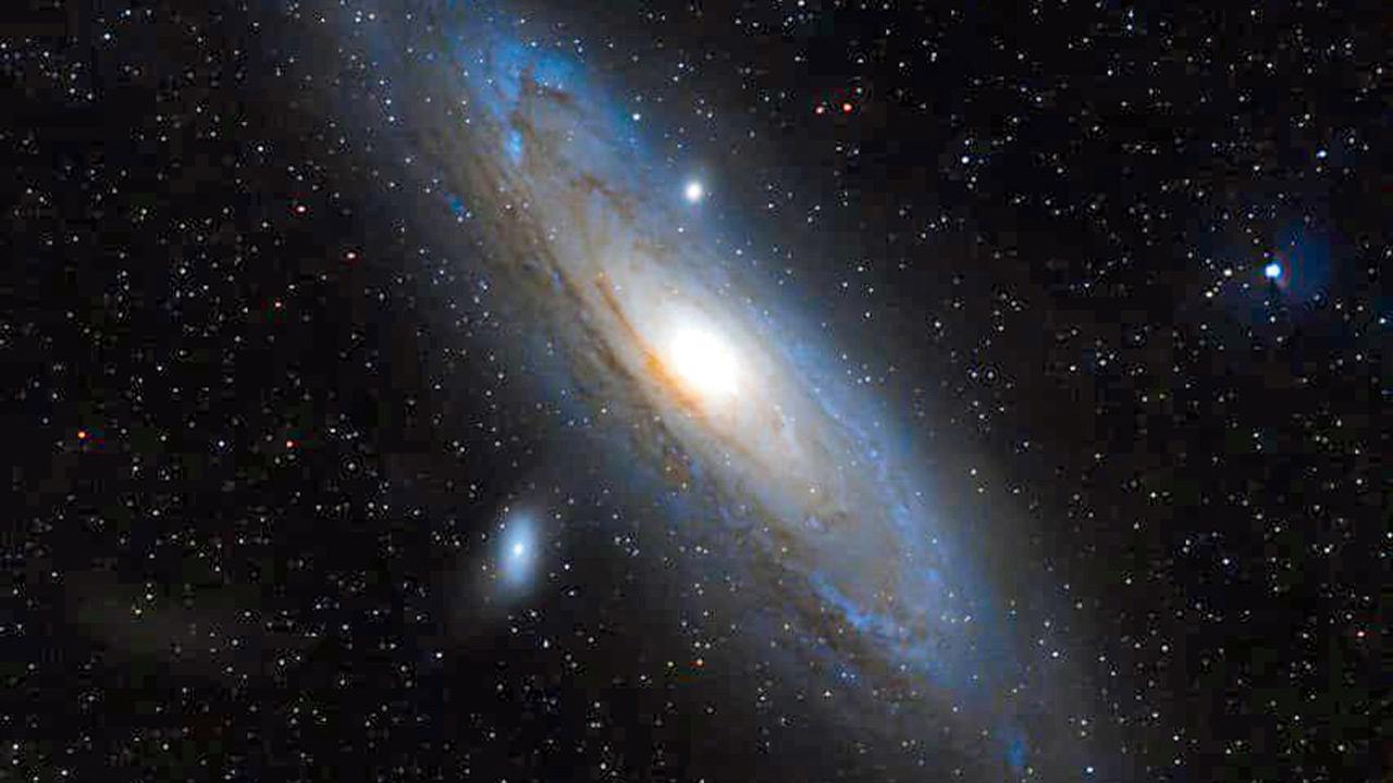 Andromeda, our nearest large galactic neighbour. PIC COURTESY/Sanchit Darves