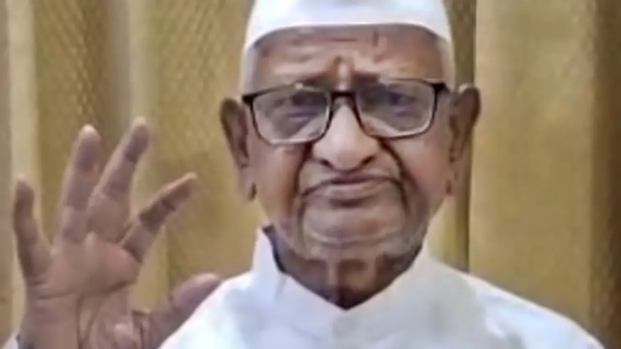 Anna Hazare said society and the people should reflect on the recent switch by AAP leaders to the BJP. PIC/PTI