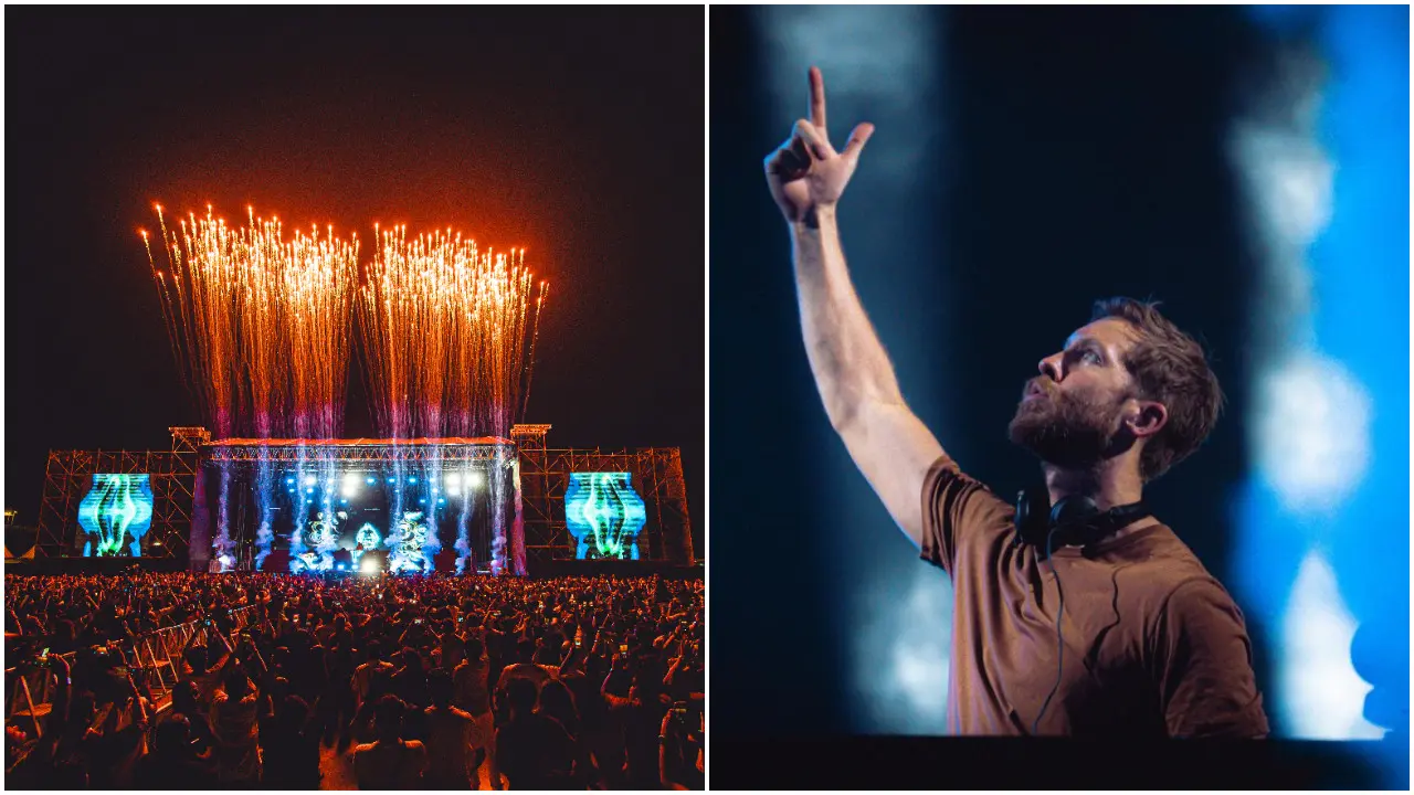 Calvin Harris performed in Mumbai on April 18 in Sewri at Infinity Bay. Photo Courtesy: Baricci