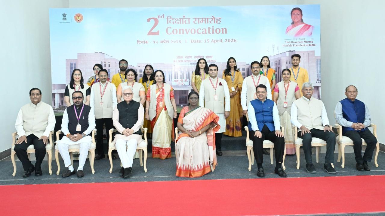She was addressing a gathering at the second convocation of the All India Institute of Medical Sciences in Nagpur.