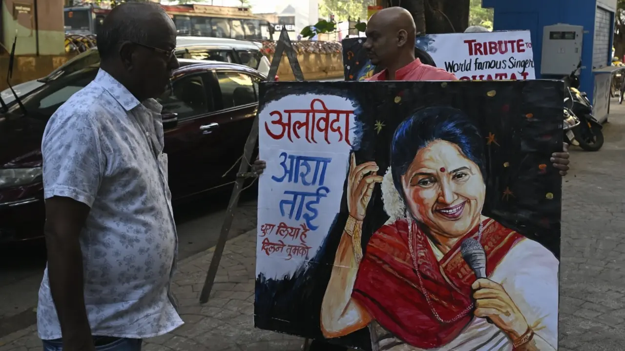 Asha Bhosle ruled the Hindi playback singing world along with her sister Lata for seven decades with virtually every movie song recorded in Bollywood for female leads using their voices.