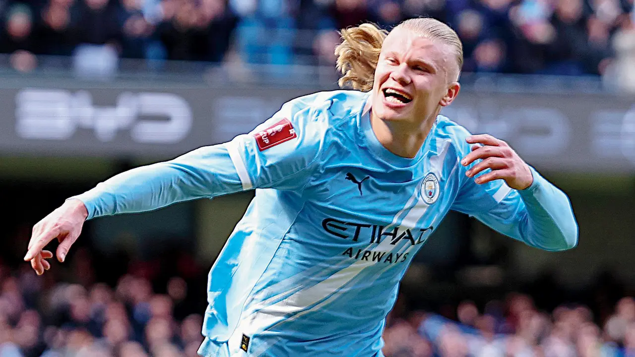 FA Cup: About time I did it again says Erling Haaland