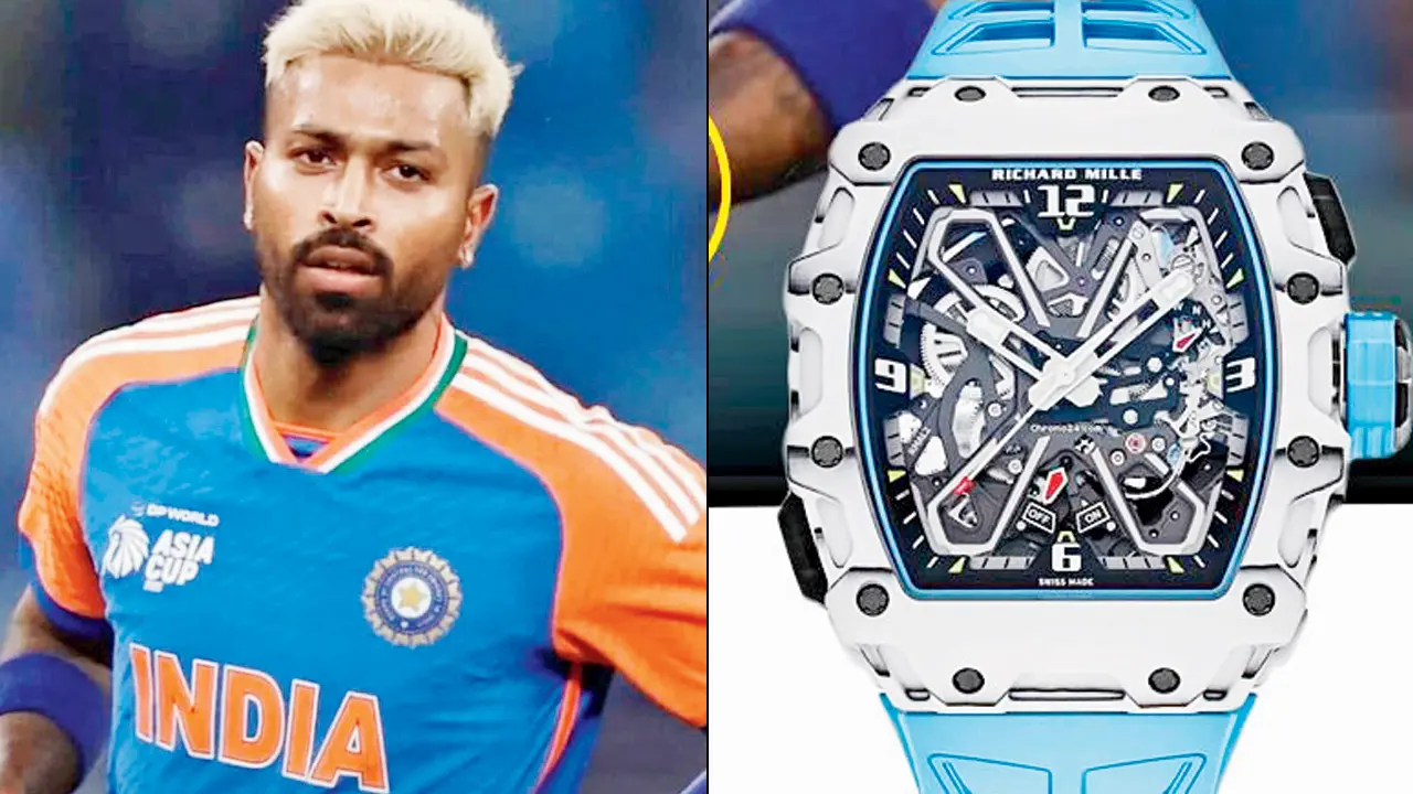 Watch it, guys! Star cricketers show off their watch