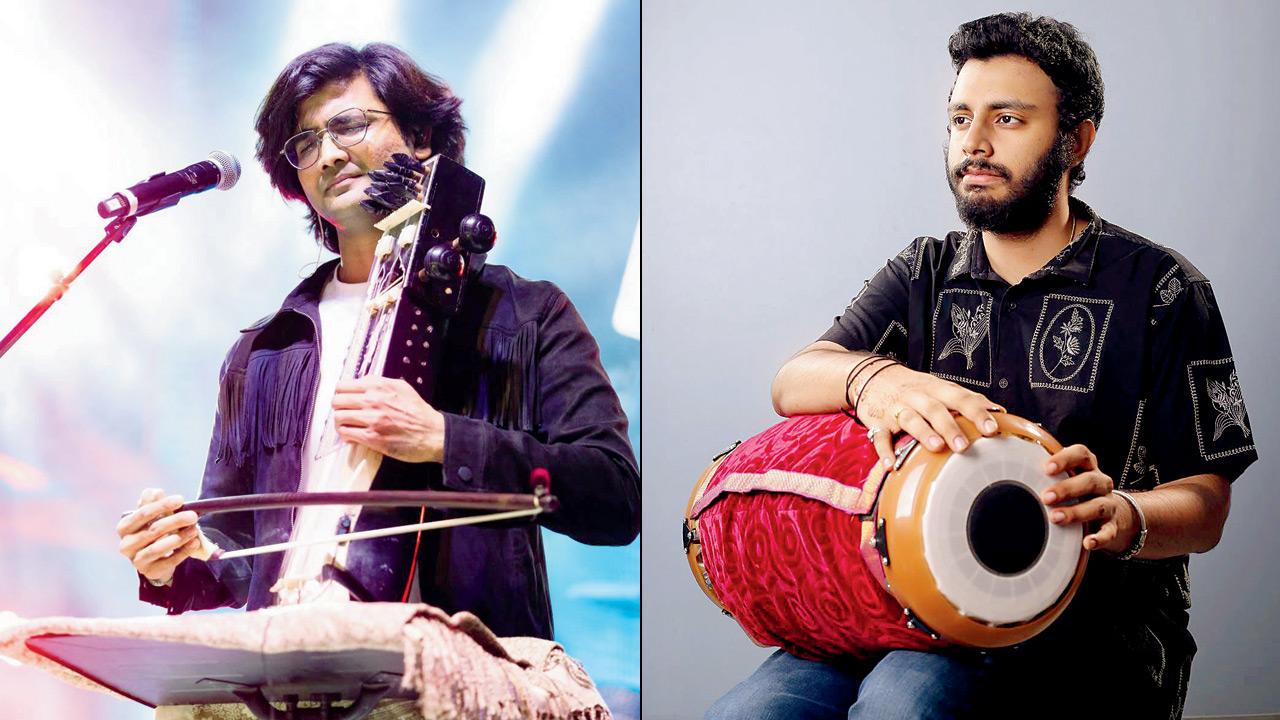 Vanraj Shastri (right) Ganesh Murali Iyer. PIC COURTESY/ARTISTE’s INSTAGRAM