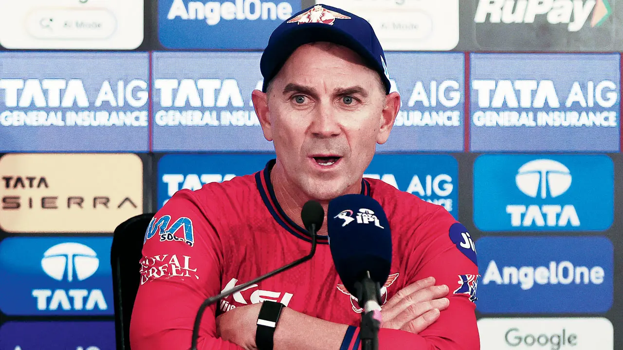LSG coach Justin Langer. Pic/IPL