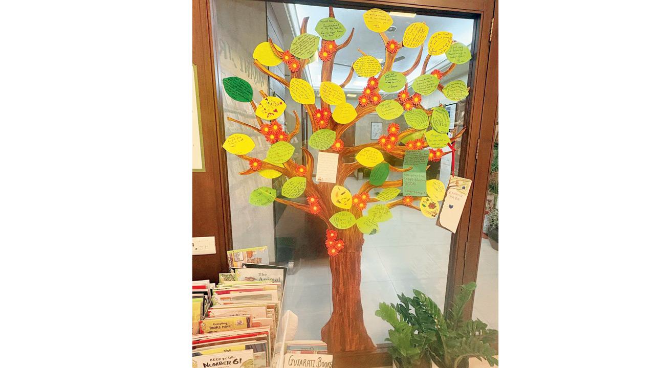 Messages of appreciation and notes displayed by regulars during the celebration. Pics courtesy/Kahani Tree