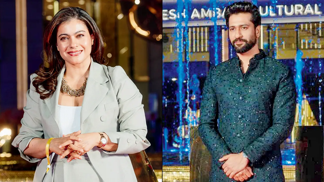 Kajol and Vicky Kaushal