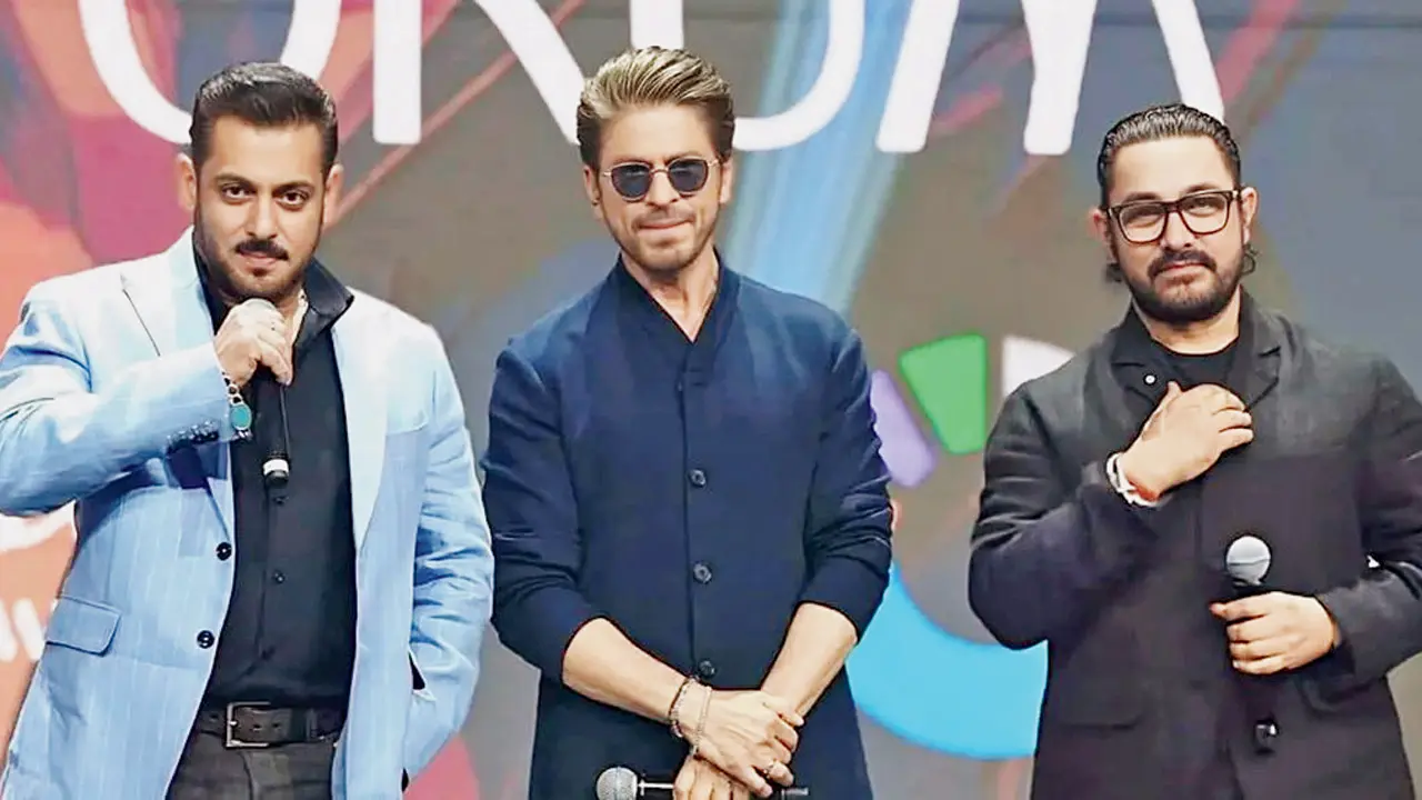 Salman Khan, Shah Rukh Khan and Aamir Khan