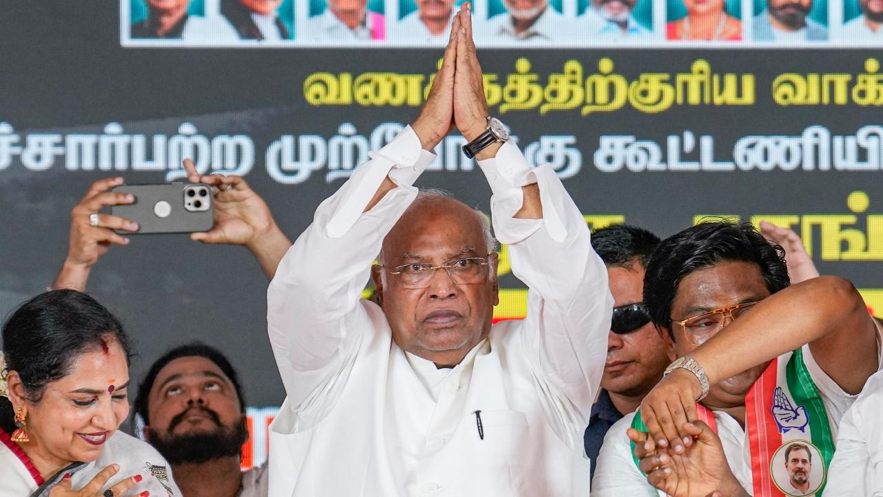 "In 2023, we unanimously passed the Women's Reservation Bill. Why did PM Modi not implement it? He kept it in cold storage for 30 months. I wrote three letters to PM Modi and Rijiju, asking them to implement the Bill, but they did not do so. I requested an all-party meeting, but instead they called individually. This is cheating against the country," Kharge said.