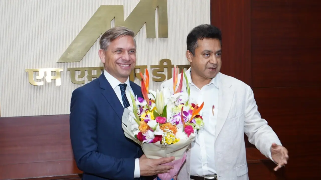Austria delegation visits MMRDA; applauds Atal Setu