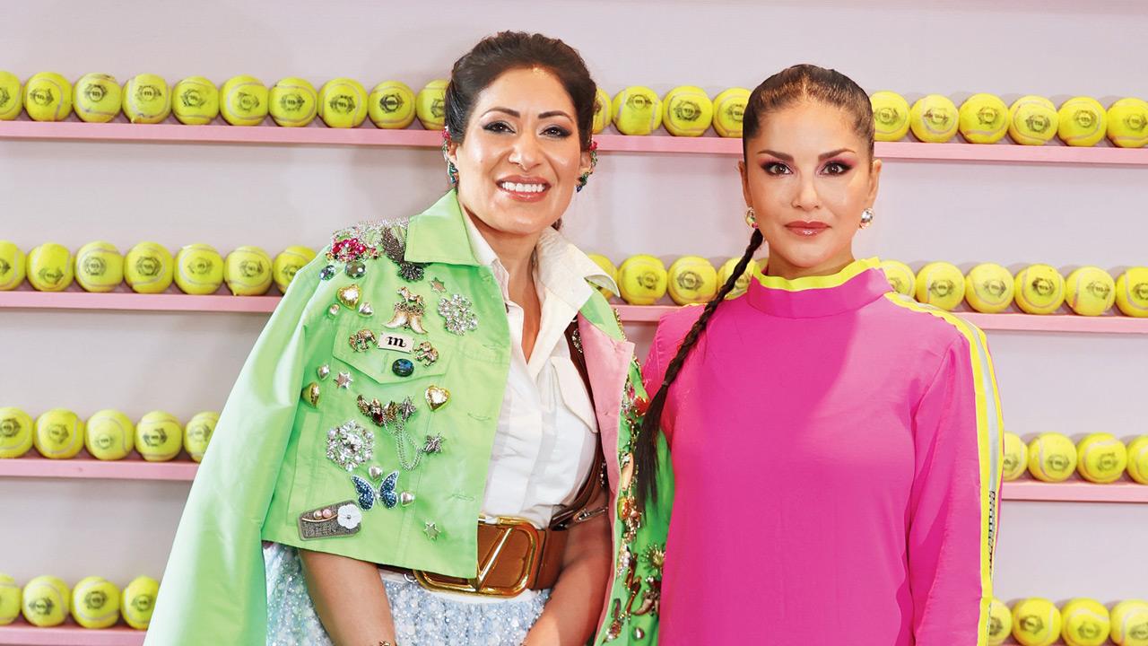 Maheka Mirpuri and Sunny Leone