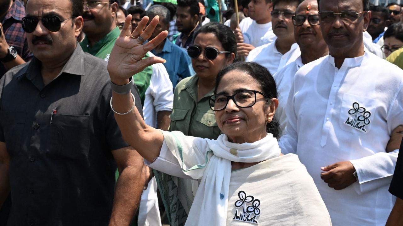 Seeking to widen the contest beyond Bhabanipur, Banerjee appealed to electors across Bengal to vote for the TMC. "I appeal to the people not only in Bhabanipur but in all the 294 seats to ensure the victory of our candidates. We will win with a bigger mandate," she said.