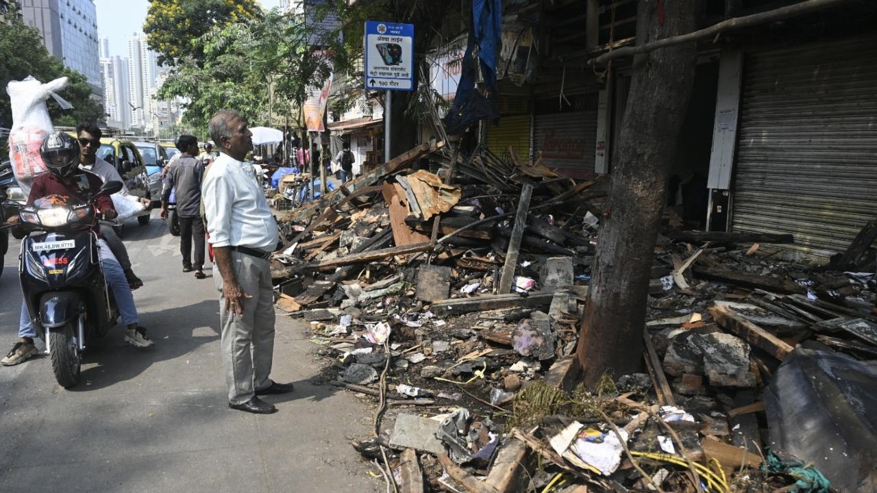 There were no casualties in the blaze.